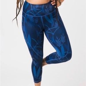 Zyia Light n Tight Pocket Capri 20” Azul Paradise
